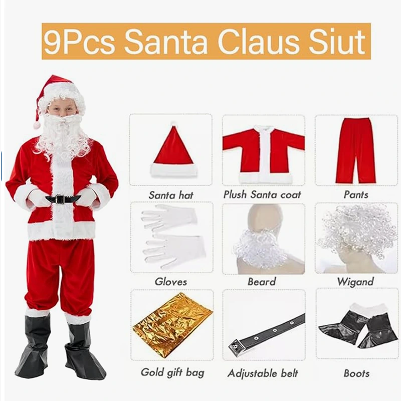 Santa Claus Costume For Kids