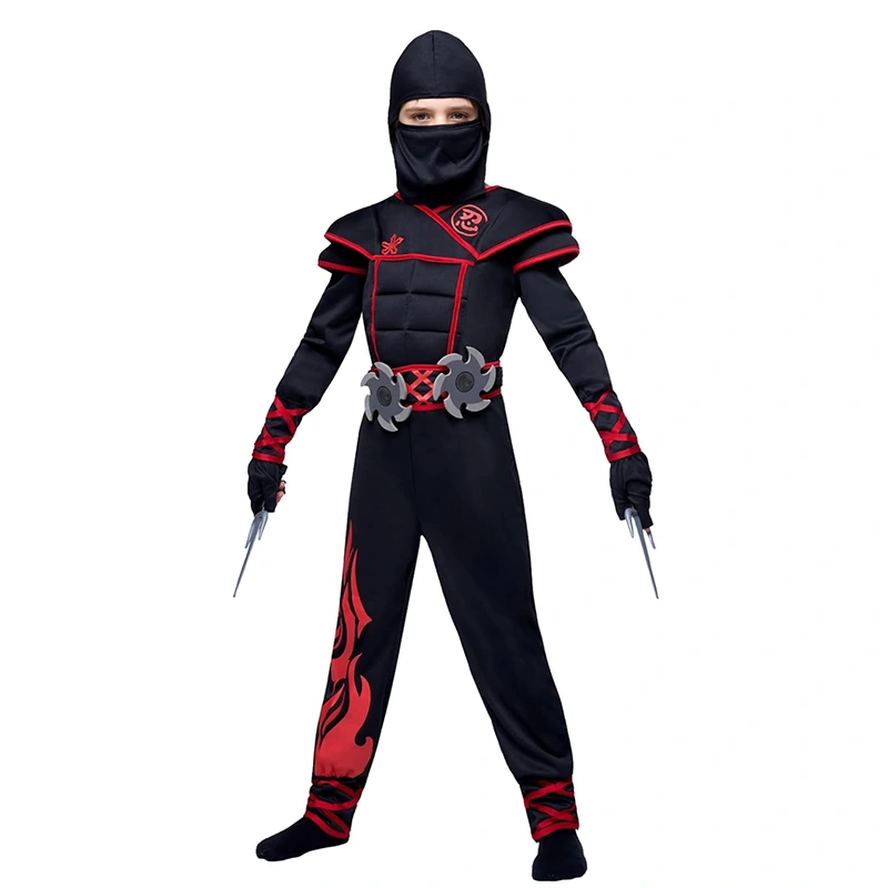 Ninja dräkt för pojke